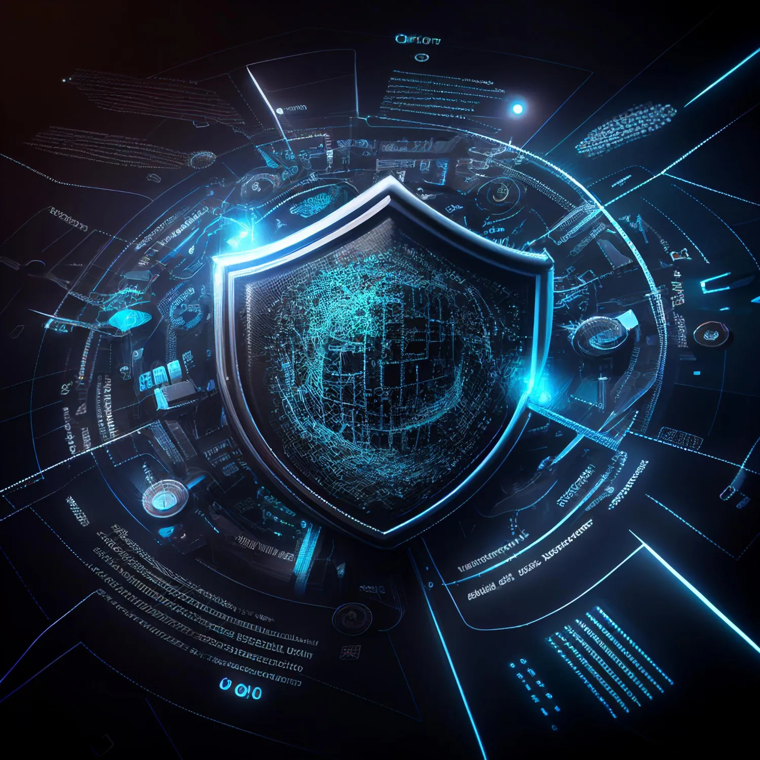blue-shield-with-globe-it-that-says-we-are-future